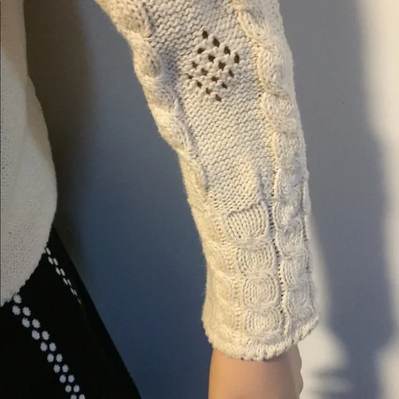 On hold for M 💎 Classy vintage 17.5”PTP Fair isle S light Aran Irish French Par… - Picture 6 of 15